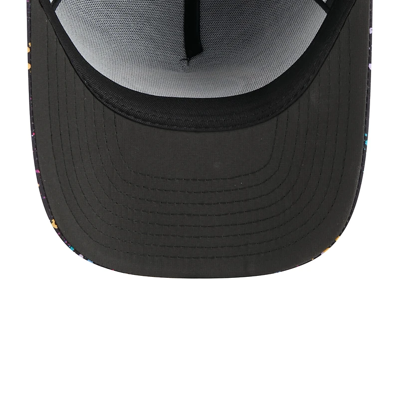 Casquette snapback 9FIFTY NFL Crucial Catch A-Frame noire New Era pour homme, édition 2025 des Green Bay Packers