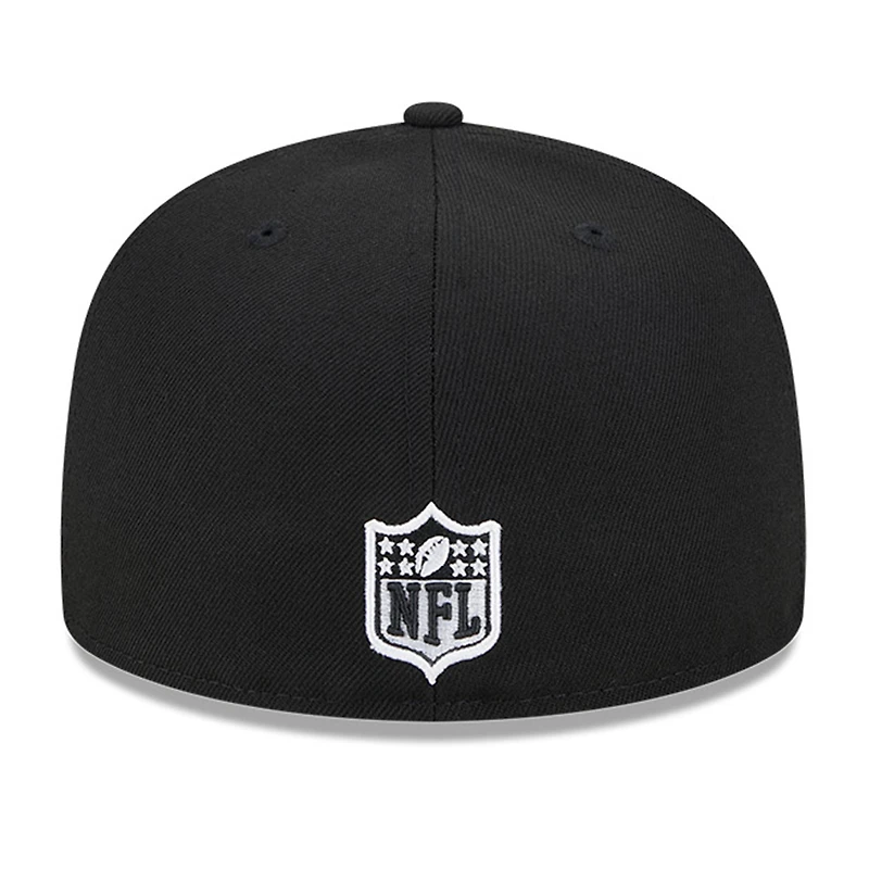 Casquette ajustée 59FIFTY Main Patch New Era pour hommes, noir, Green Bay Packers