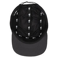 Men's New Era  Black Green Bay Packers Quilted Camper Adjustable Hat