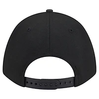 Casquette ajustable 9FORTY M-Crown A-Frame noire New Era pour homme, collection Team Packers