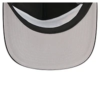 Casquette ajustable New Era Green Bay Packers Throwback Foam 19TWENTY noire pour homme