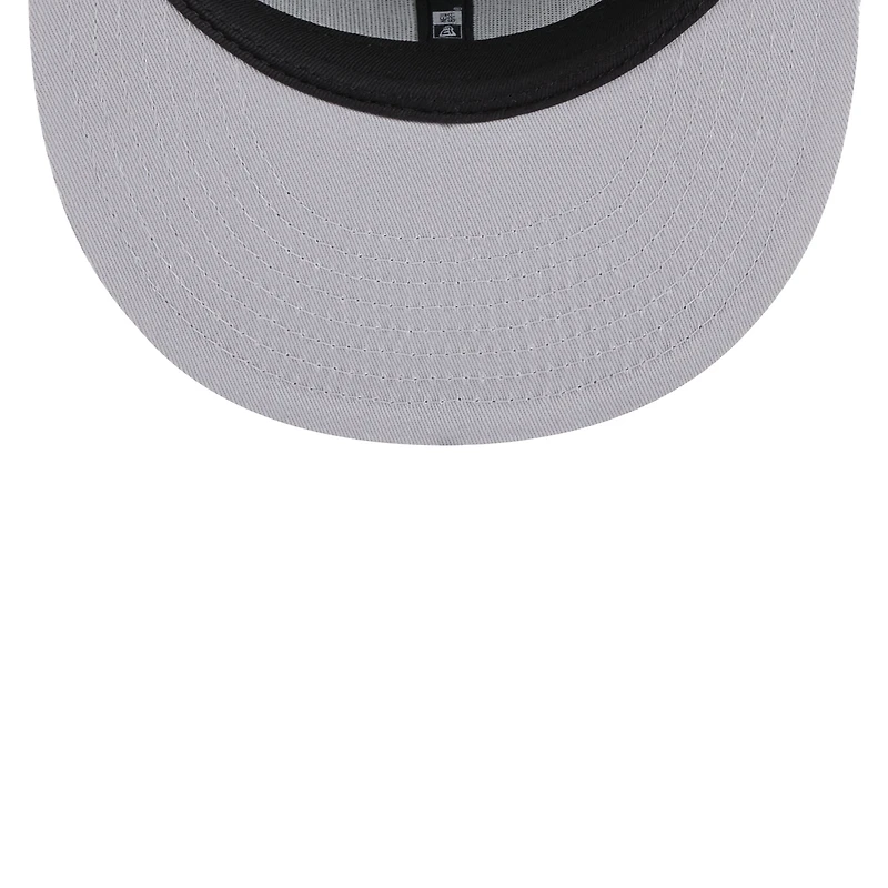 Men's New Era Black Green Bay Packers Tidal 9FIFTY Snapback Hat