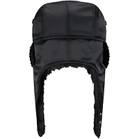 Men's New Era  Black Green Bay Packers Trapper Hat
