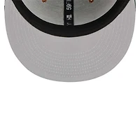 Men's New Era Brown Green Bay Packers Harvest  59FIFTY Fitted Hat