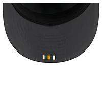 Casquette ajustée New Era 59FIFTY pour homme, coloris anthracite, Green Bay Packers 2025 Sideline, modèle rétro temps froid.