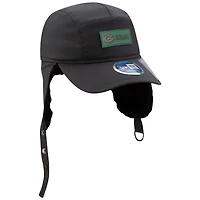 Casquette ajustable à oreilles de chien pour homme New Era anthracite Green Bay Packers 2025 Sideline Runner