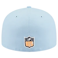 Men's New Era Coastal Blue Green Bay Packers 59FIFTY Fitted Hat