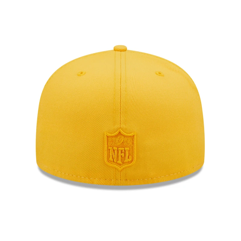 NWE PAC CREAM GOLD NFL TON 2 TONS 59FIFTY HATMENHIC