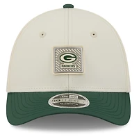 Men's New Era  Cream/Green Green Bay Packers 2026 NFL Training Camp 39THIRTY M-Crown Flex Hat