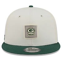 Men's New Era  Cream/Green Green Bay Packers 2026 NFL Training Camp 9FIFTY Snapback Hat