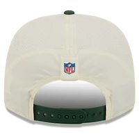 Men's New Era  Cream/Green Green Bay Packers 2026 NFL Training Camp 9SEVENTY Adjustable Hat