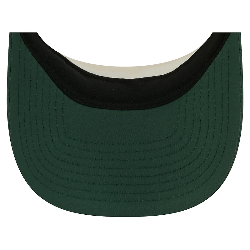 Men's New Era Cream/Green Green Bay Packers 2026 NFL Training Camp Adjustable Visor