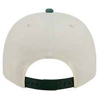 Men's New Era  Cream/Green Green Bay Packers Washed A-Frame 9FIFTY Snapback Hat