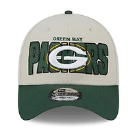 Casquette flex New Era Green Bay Packers 2023 NFL Draft 39THIRTY pour homme