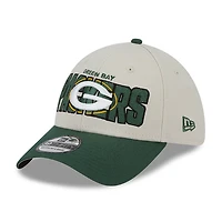 Casquette flex New Era Green Bay Packers 2023 NFL Draft 39THIRTY pour homme