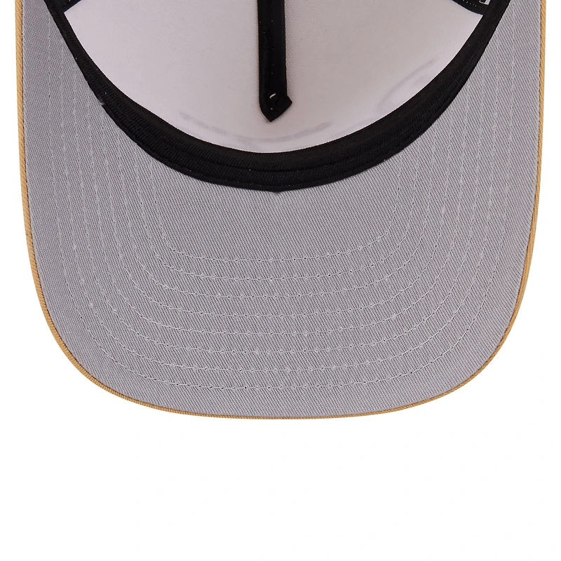 Casquette snapback New Era crème Green Bay Packers à chevrons 9FIFTY pour homme