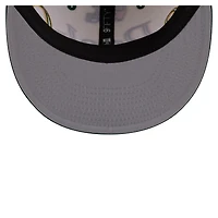 Men's New Era Cream Green Bay Packers Oversized Slogan 9FIFTY Snapback Hat