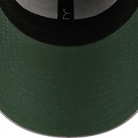 Men's New Era Gray/Green Green Bay Packers  Pipe 39THIRTY Flex Hat