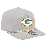 Casquette New Era grise Green Bay Packers Rope 19TWENTY pour homme