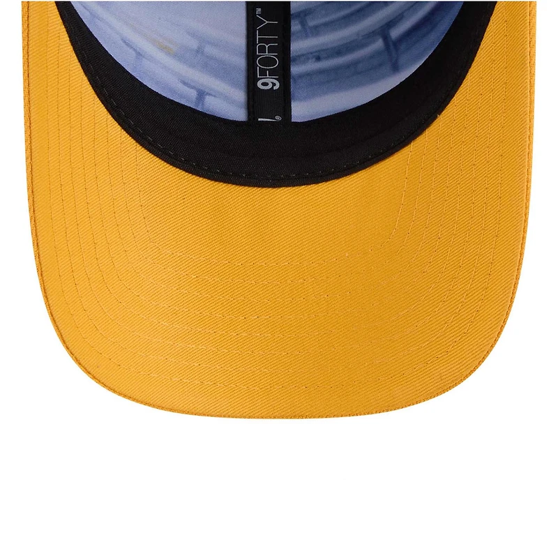 Casquette ajustable New Era Green Bay Packers 2026 NFL Draft 9FORTY M-Crown pour homme, verte et or