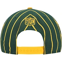 NWE PAC GREEN GOLD NFL PINSTRIPE CITY ARCH 9FIFTY HATMENSNP