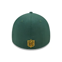 Casquette Flex New Era pour homme Green Bay Packers Shattered 39THIRTY vert/doré