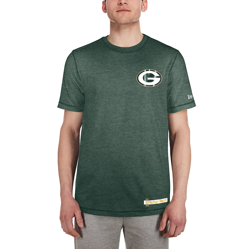 T-shirt vert New Era pour homme du camp d'entraînement NFL 2024 des Green Bay Packers