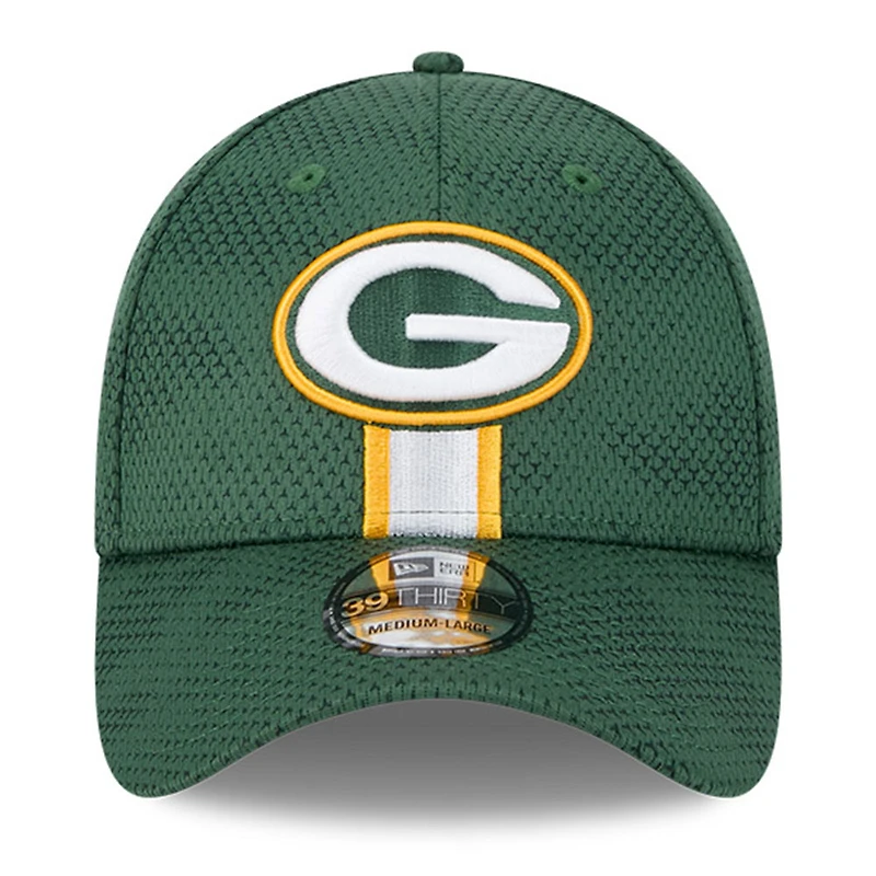 Men's New Era Green Bay Packers 2024 Sideline 39THIRTY Flex Hat
