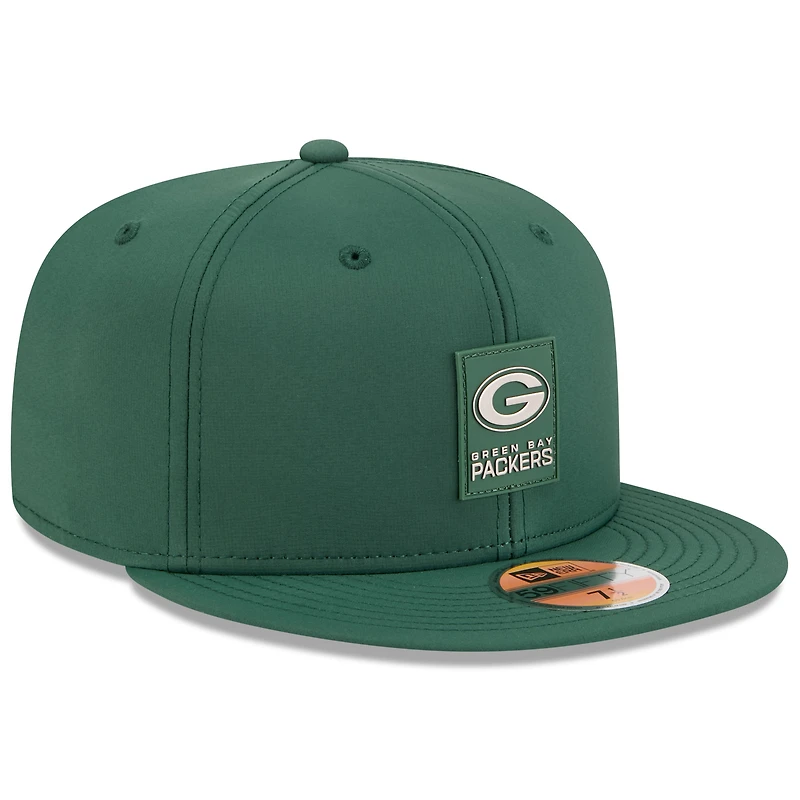 Men's New Era Green Bay Packers 2025 Sideline 59FIFTY Fitted Hat