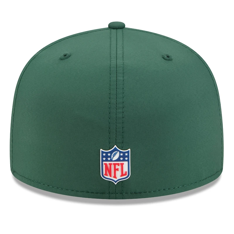 Men's New Era Green Bay Packers 2025 Sideline 59FIFTY Fitted Hat