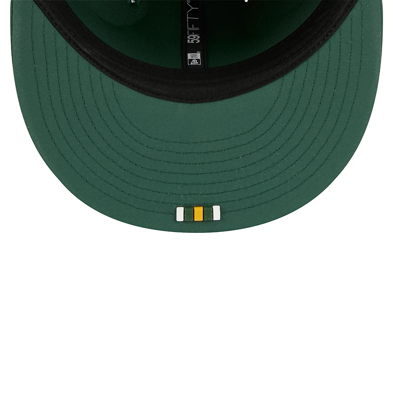Casquette ajustée 59FIFTY Sideline 2025 des Packers de Green Bay pour homme New Era