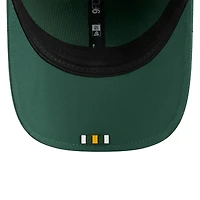 Men's New Era Green Green Bay Packers 2025 Sideline M-Crown 9FORTY Adjustable Hat