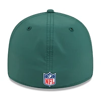 Casquette ajustée 59FIFTY verte pour homme des Packers de Green Bay 2025 Sideline Retro Crown New Era