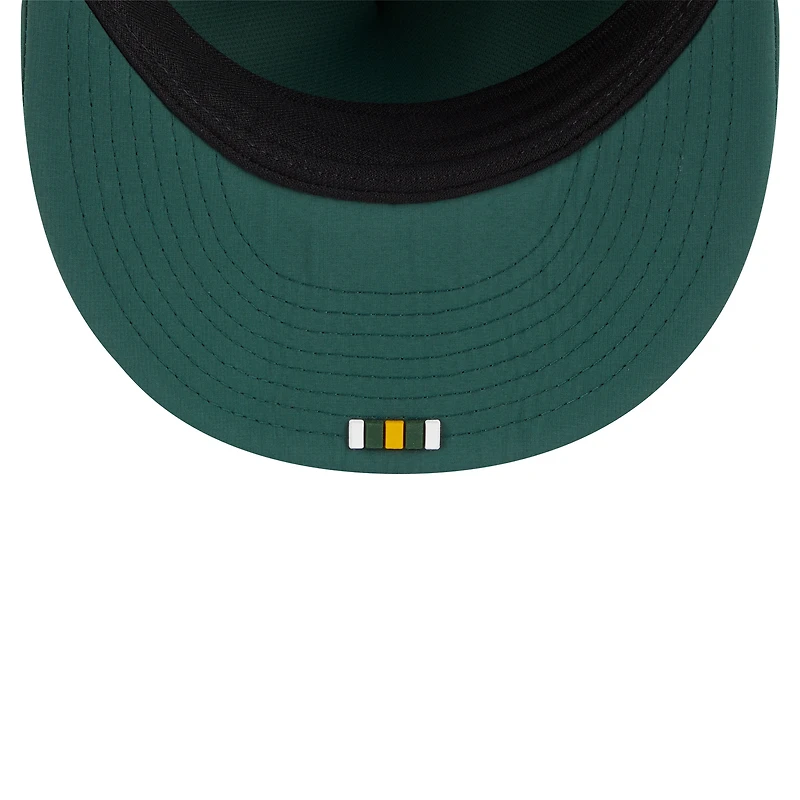 Men's New Era Green Bay Packers 2025 Sideline  Retro Crown 59FIFTY Fitted Hat