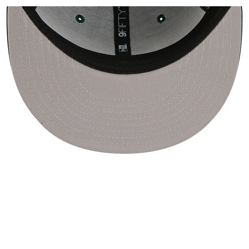 Casquette snapback New Era Green Bay Packers 9FIFTY pour homme
