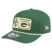 Casquette extensible à pression Chant 9SEVENTY des Packers de Green Bay de New Era pour homme