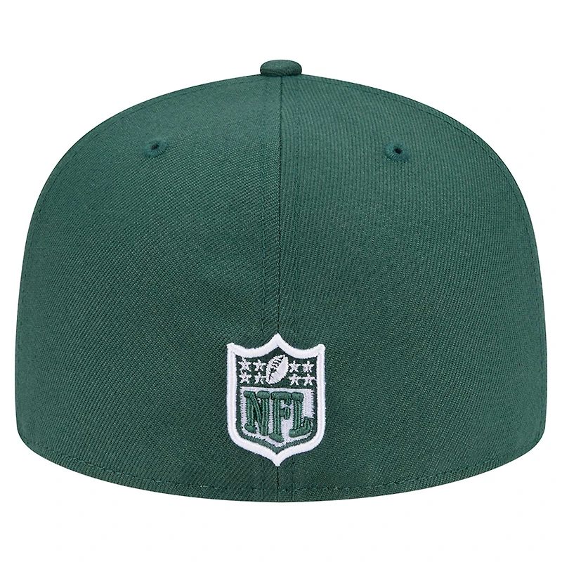 Men's New Era Green Bay Packers Checkered 59FIFTY Fitted Hat