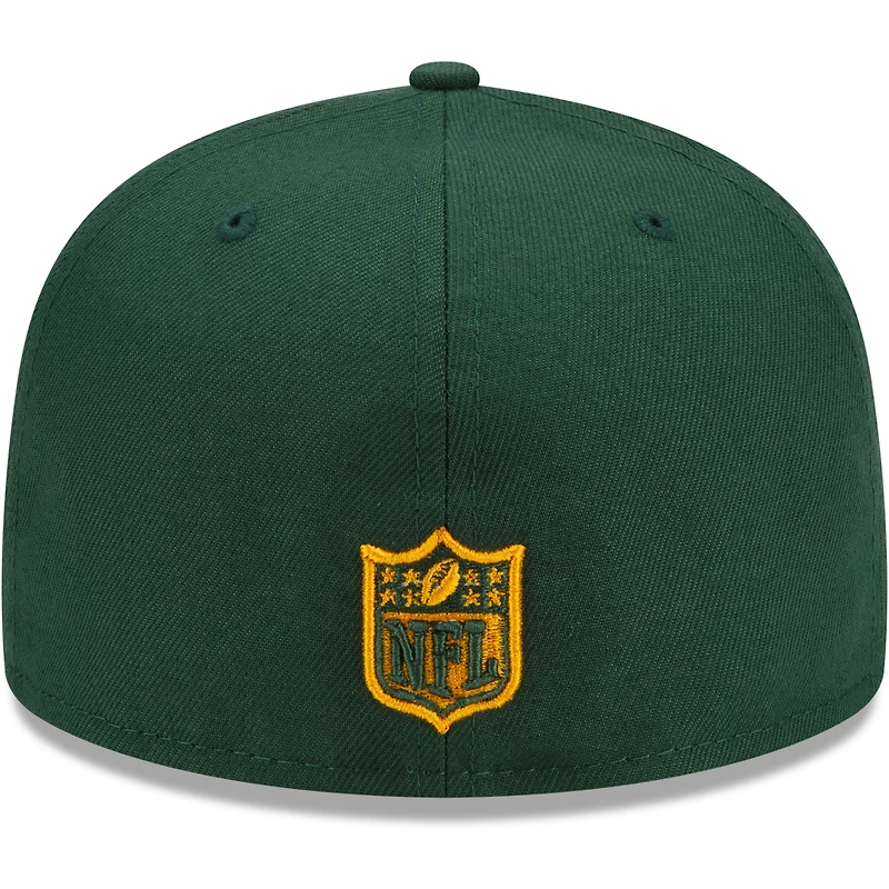 Casquette ajustée Green Bay Packers City Cluster 59FIFTY New Era pour homme, vert