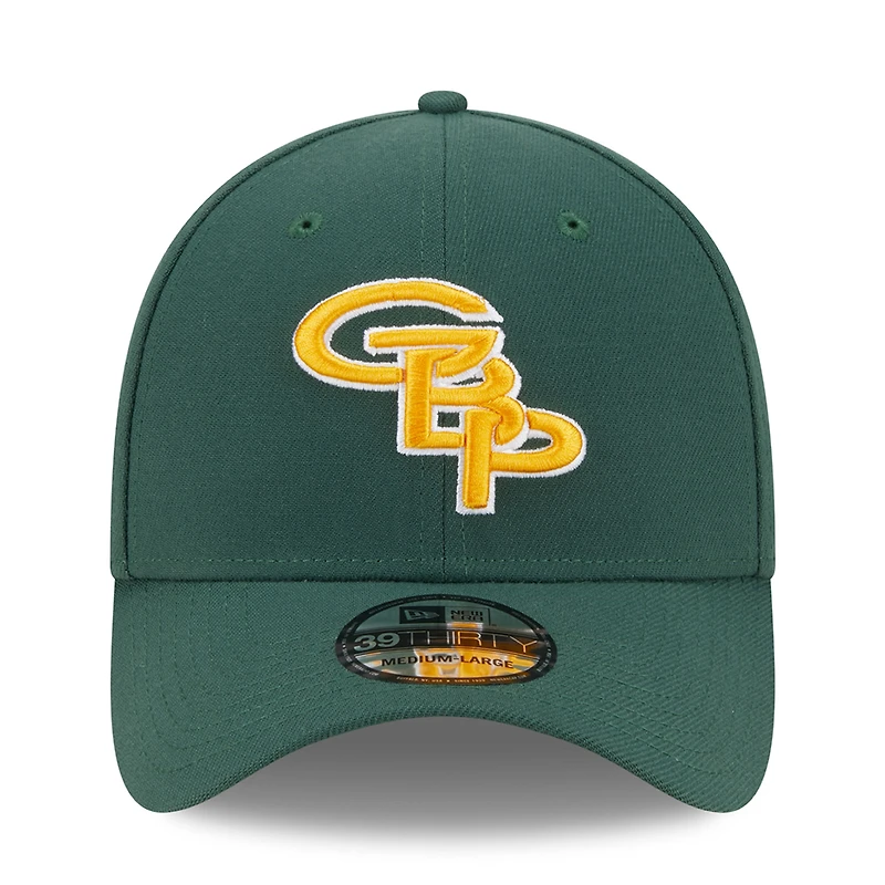 Casquette flex 39THIRTY City Originals des Green Bay Packers New Era pour homme, vert