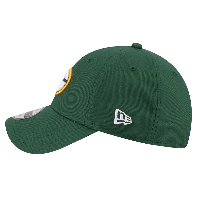 Men's New Era  Green Green Bay Packers Core Team 9FORTY Adjustable Hat