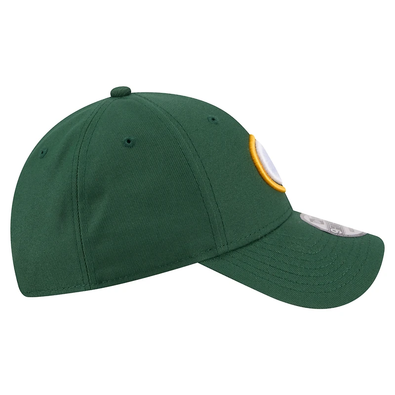 Casquette ajustable New Era Green Bay Packers Core Team 9FORTY pour homme