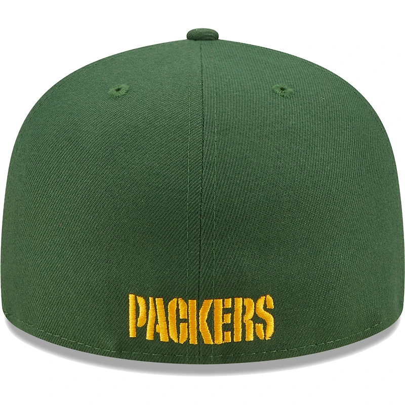 Casquette ajustée Green Bay Packers Flawless 59FIFTY New Era pour homme