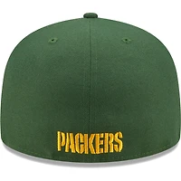 Casquette ajustée Green Bay Packers Flawless 59FIFTY New Era pour homme