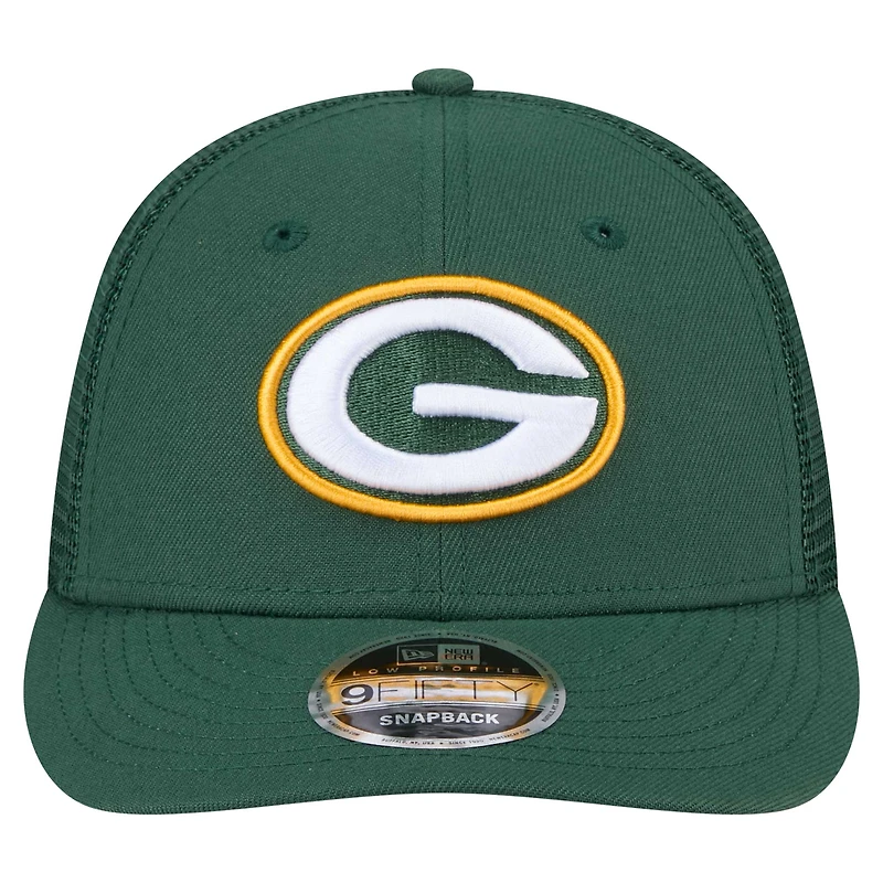Casquette Snapback Low Profile 9FIFTY Green Bay Packers de New Era pour homme