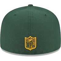 Casquette ajustée 59FIFTY Main Green Bay Packers New Era pour homme, vert