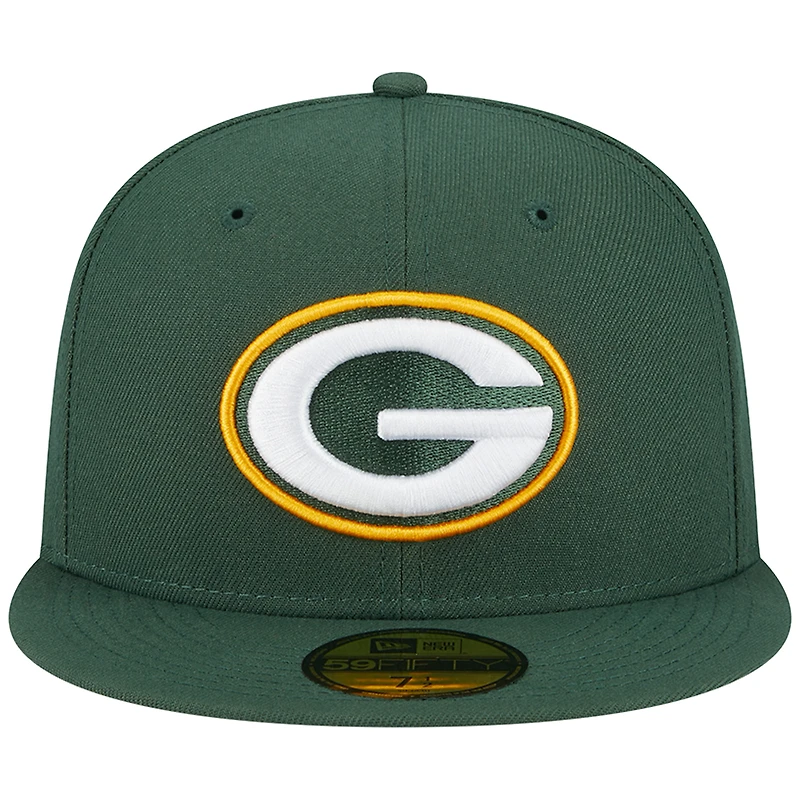 Men's New Era Green Bay Packers Main 59FIFTY Fitted Hat