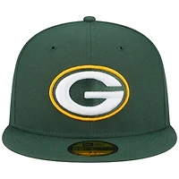 Men's New Era Green Bay Packers Main 59FIFTY Fitted Hat