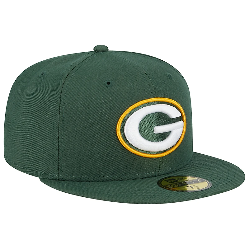 Men's New Era Green Bay Packers Main 59FIFTY Fitted Hat