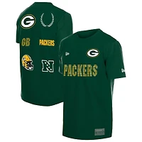 T-shirt New Era vert Green Bay Packers pour homme