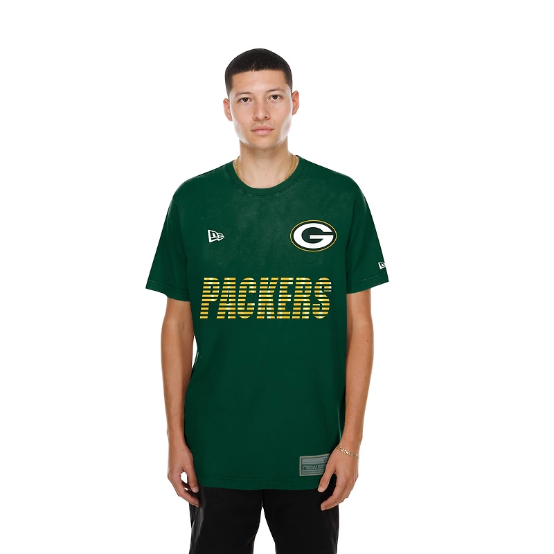 T-shirt New Era vert Green Bay Packers pour homme
